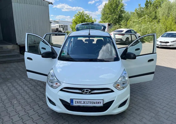 samochody osobowe Hyundai i10 cena 14800 przebieg: 148000, rok produkcji 2012 z Płock